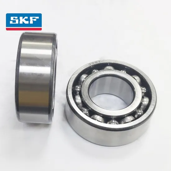 Double Row Angular Contact Ball Bearing 3306A-2Z Steel Cage for Industrial Machinery