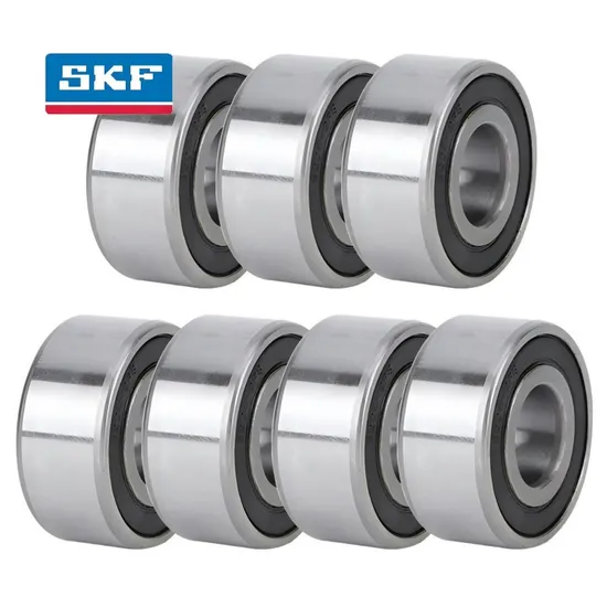 High Precision SKF 3304-a Double Row Angular Contact Ball Bearing for CNC Machine Automation Line with Steel Cage