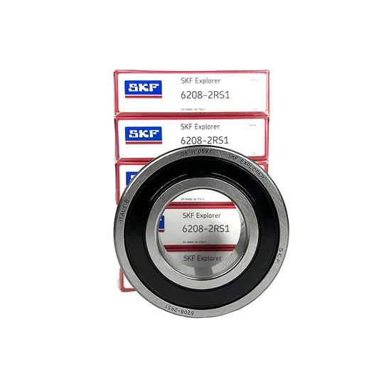 Deep Groove Ball Bearing SKF 6201-2RS1 6202-6208 P0-P2 Precision for Industrial Machinery