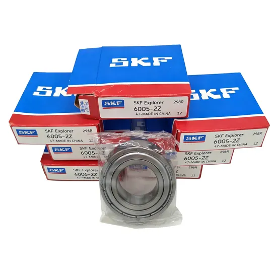High Rotation Accuracy SKF 6005 Deep Groove Ball Bearing 25x47x12mm for Electronic Equipment with P0-P2 Precision