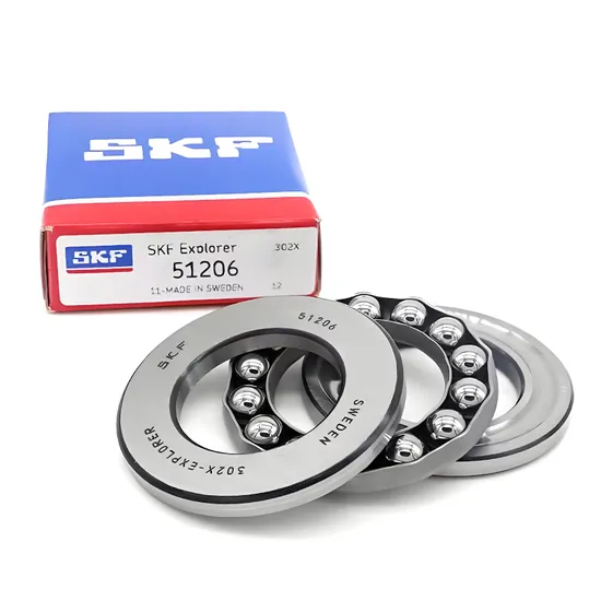 SKF 51122 Thrust Ball Bearing 110x145x25mm ISO9001 Certified for Industrial Machinery