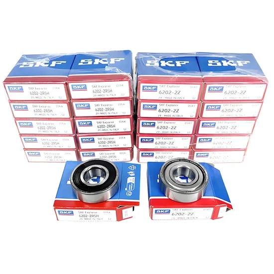 Motorcycle Deep Groove Ball Bearings 6000-6003 ZZ 2RS for High-Speed Applications with P0-P4 Precision
