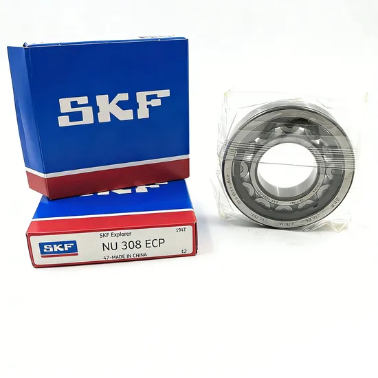 NU308ECP Cylindrical Roller Bearing 40x90x23mm High Rigidity for Industrial Machinery