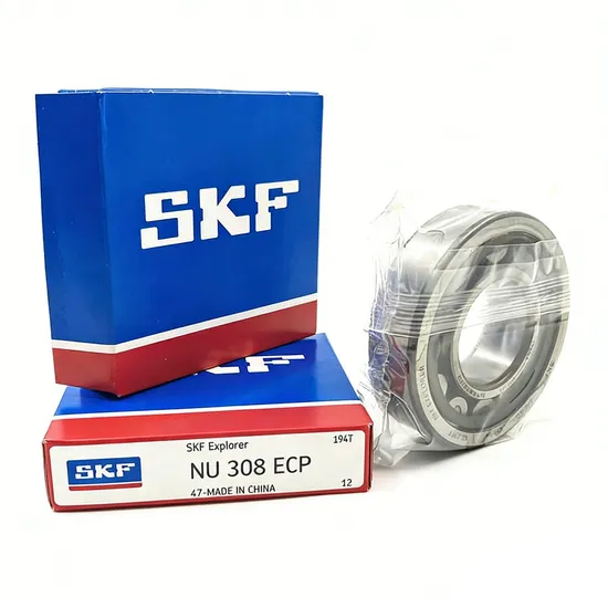 NU308ECP Cylindrical Roller Bearing 40x90x23mm for Precision Machinery Long Life