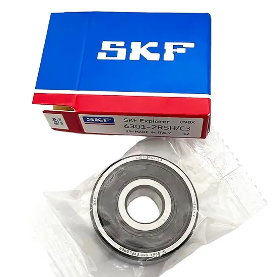 High Precision SKF 6301 Deep Groove Ball Bearing 12x37x12mm 2RSH/2Z for Industrial Machinery