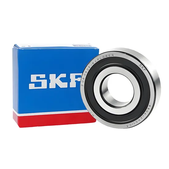 Industrial Deep Groove Ball SKF 6306 Bearings 30x72x19mm ZZ/2RS for High-Precision Machinery
