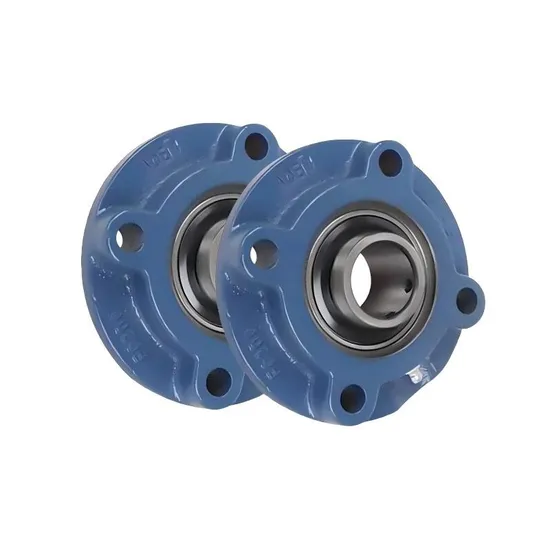 UCFC218 Pillow Block Bearing SKF Round Flange Cast Iron Housing High Temperature Resistant