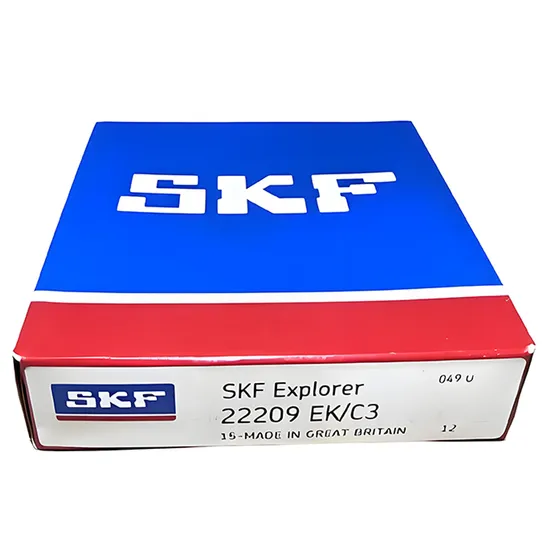 Self-Aligning Roller Bearing SKF 22209EK/C3 45x85x23mm Open Steel Cage for Industrial Machinery