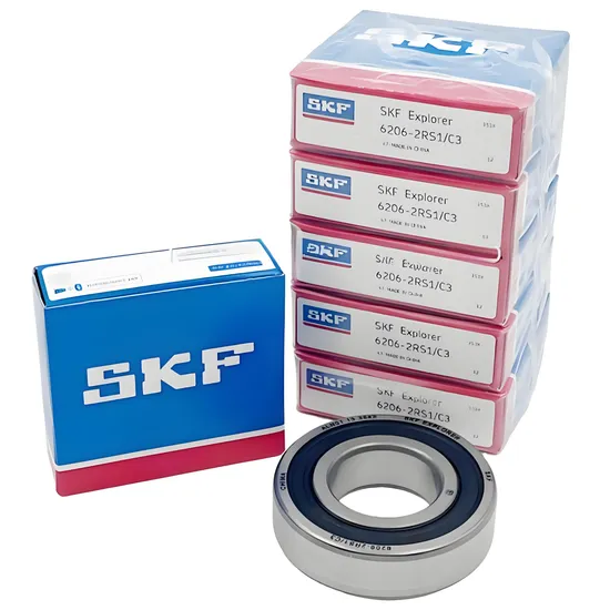 Deep Groove Ball Bearing SKF 6011-2RS 55x90x18mm P0-P2 for Auto Spare Parts