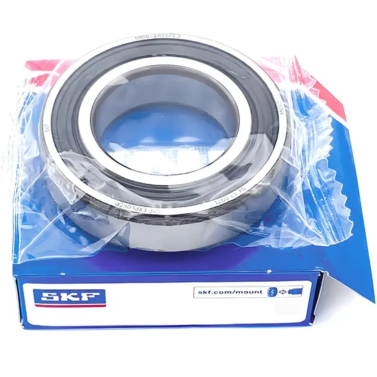 Motorcycle Deep Groove Ball Bearing SKF 6217-2RS 85x150x28mm P0-P2 Precision for High-Speed Applications