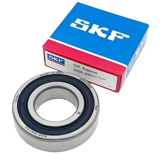 Deep Groove Ball Bearing 6004-2RS 20x42x12mm SKF P0-P2 for Industrial Machinery