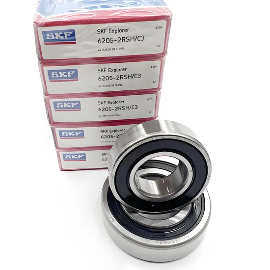 Single Row Deep Groove Ball Bearing 6202-2RSH/C3 15x35x11mm for Industrial Equipment