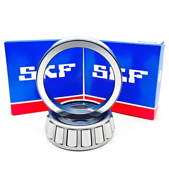 Tapered Roller Bearings 32210-32217 SKF Authentic for Industrial Machinery P0-P2 Precision