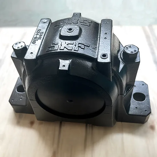 SNL508-607 Split Pillow Block Housing, 80mm Carbon Steel Bearing Unit for Industrial Machinery