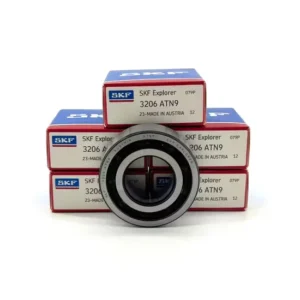 SKF 3206ATN9 Double Row Angular Contact Ball Bearing for Machine Tool Spindle